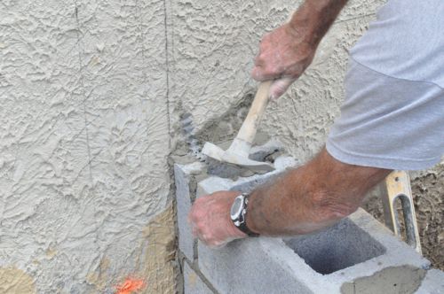 How To Cut Cement Blocks - How To Cut Cinder Block 11 Steps With