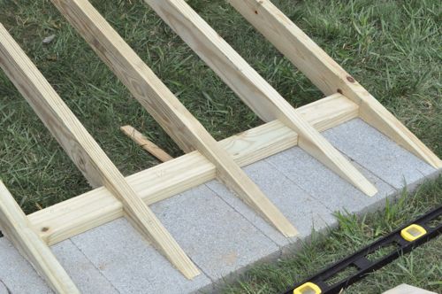 how to build a small shed ramp