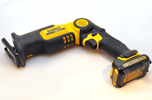 Dewalt reciprocating top saw 12v