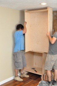 Building Built-In Cabinets and Shelves (part 1)