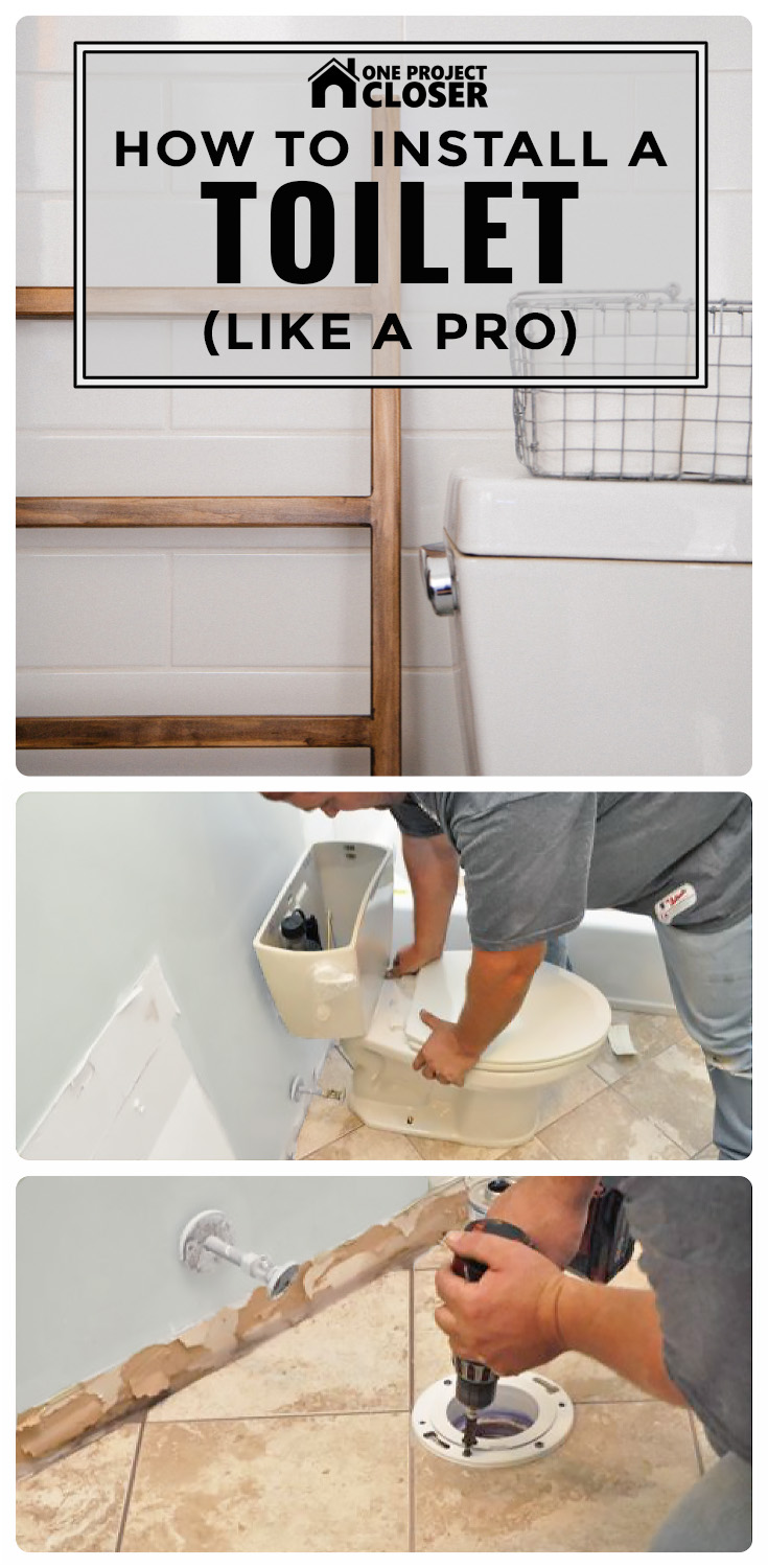 How to Replace and Install a Toilet 