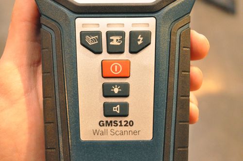 Bosch GMS120 Digital Multi-Scanner with Modes for Wood, Metal, and Live  Wiring