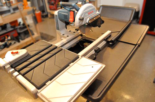 Bosch wet cheap tile saw