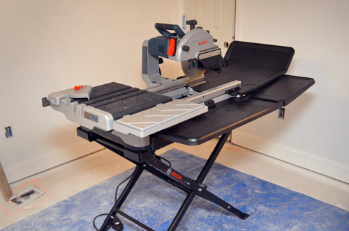 Bosch TC10 Wet Tile Stone Saw Review