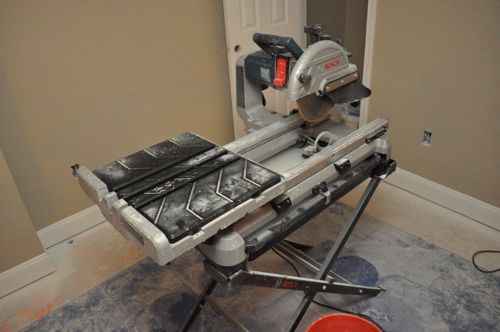 Bosch TC10 Wet Tile Stone Saw Review