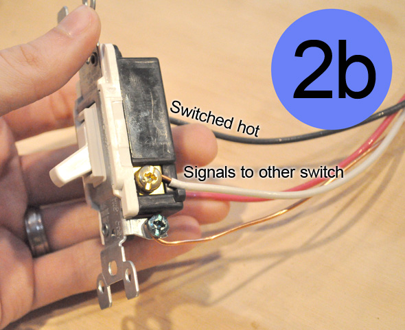 How To Convert A Regular Switched Circuit To A 3 Way One