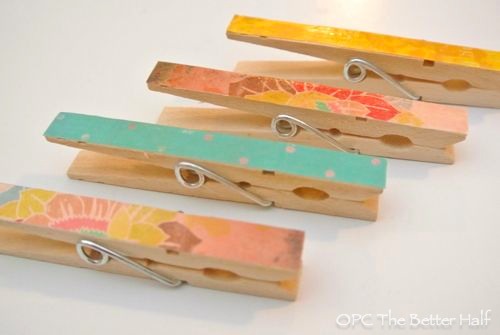 Personalized Clothes Pins - OPC The Better Half