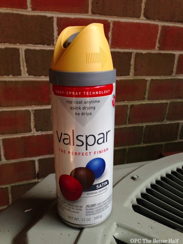 Valspar Spray Paint - $5 Frame Makeover - OPC The Better Half