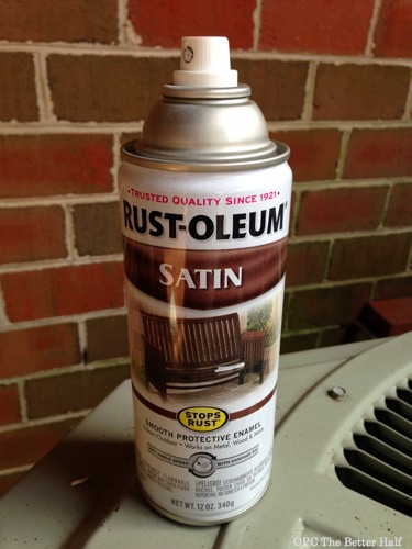 Rust-Oleum Spray Paint - $5 Frame Makeover - OPC The Better Half