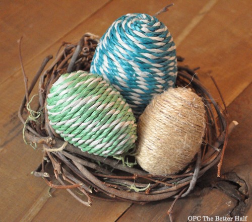 Rope Easter Eggs - OPC The Better Half
