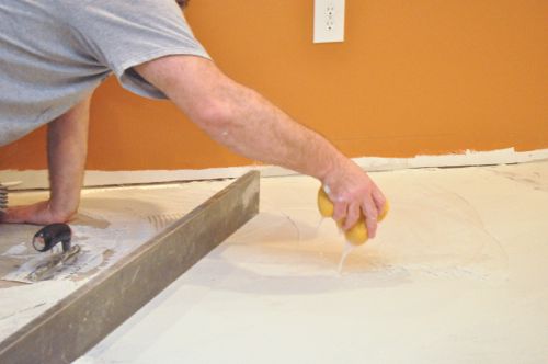 How To Level A Suloor Before Laying Tile, Level Kitchen Floor Before Tiling