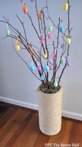 Easter Egg Tree with Rope Vase - OPC The Better Half