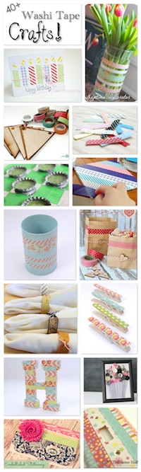 40+ Washi Tape Crafts - OPC The Better Half