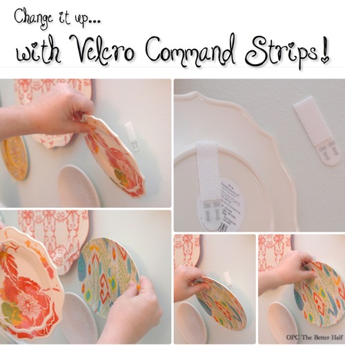 Change It Up with Velcro Command Strips