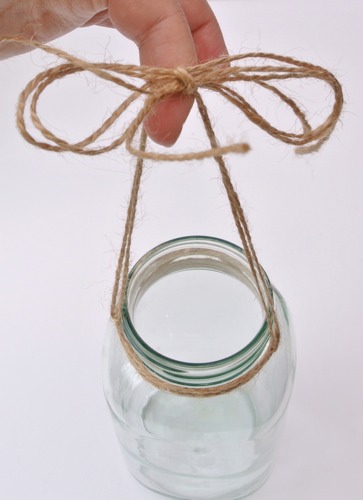 Twine wrapped around a mason jar - OPC The Better Half