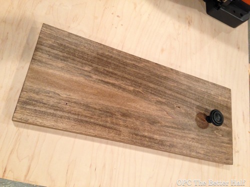 Rustic Wood Hanger - OPC The Better Half