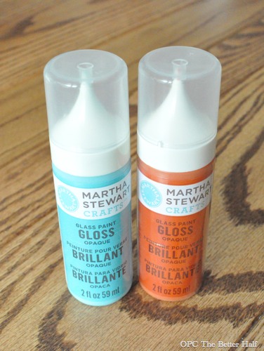 Martha Stewart Glass Paint - OPC The Better Half