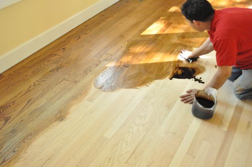 How To Refinish Hardwood Floors One Project Closer