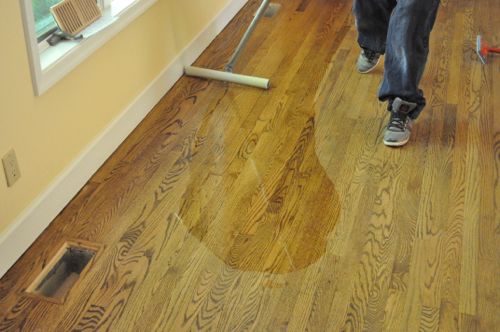 How To Refinish Hardwood Floors One Project Closer