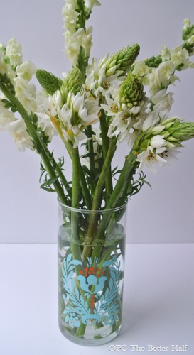Dollar Store Vase with Glass Paint - OPC The Better Half