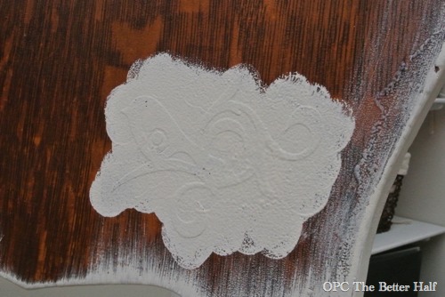 Painted stencil - OPC The Better Half