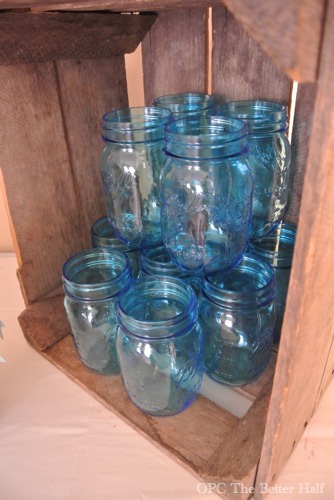 Heritage Blue Ball Mason Jars - OPC The Better Half