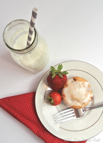 Strawberries and Cream Muffins - OPC The Better Half