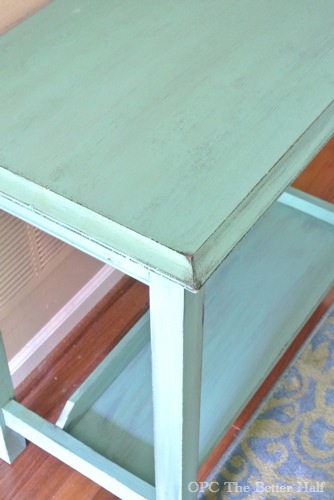 "After" Painted Hallway Table from OPC The Better Half