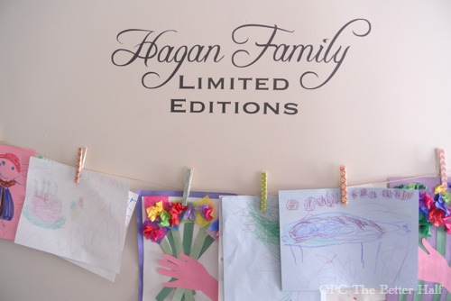 Kid's Art Display: Limited Editions - from OPC The Better Half