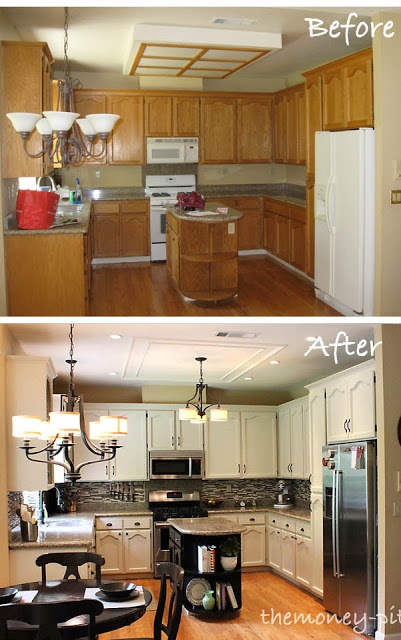 Before after  Kitchen