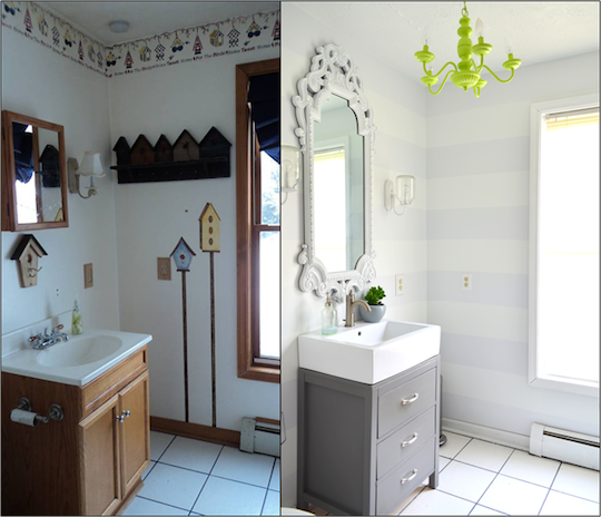 bathroom makeover