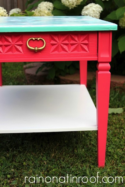 pink-nightstand-makeover-e1375752625150