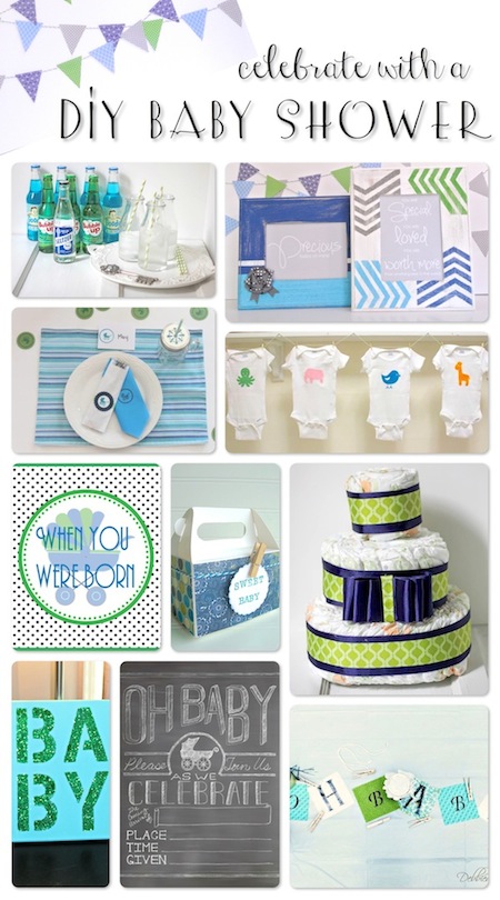 DIY baby shower - One Project Closer