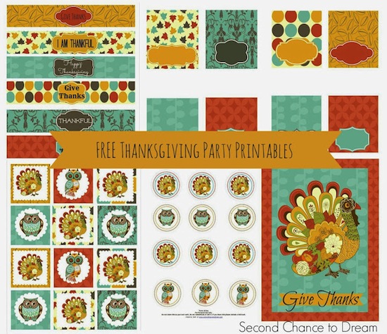 Thanksgiving printables