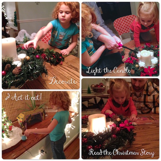 Advent Wreath Process from One Project Closer