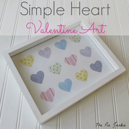 simple heart valentine art 2
