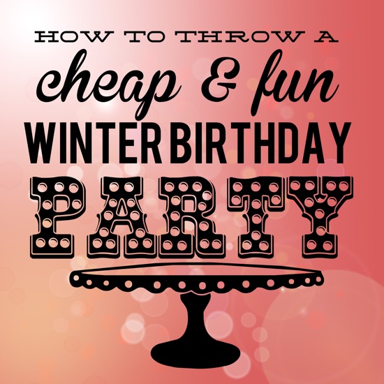 toddler birthday party ideas for winter - One Project Closer