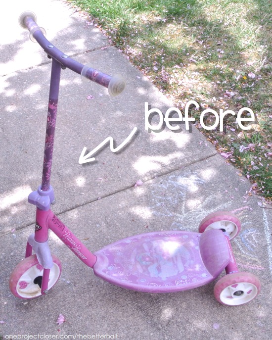 before-spray-paint-scooter-makeover