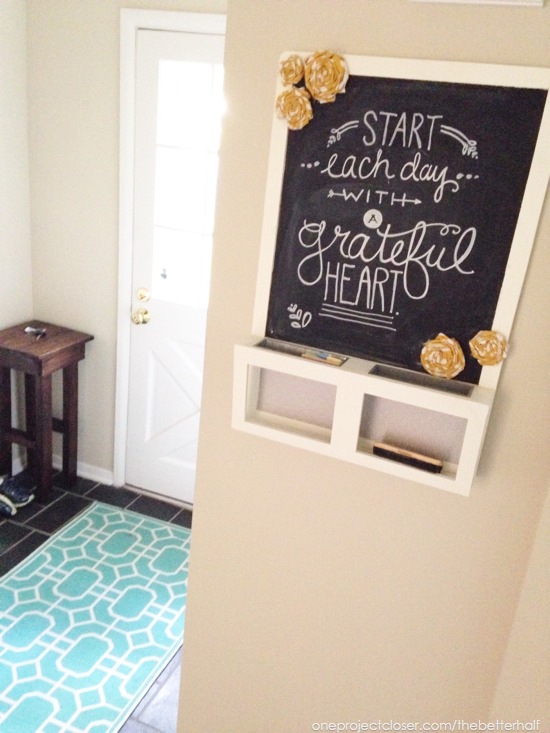 Ikea Hack Chalkboard