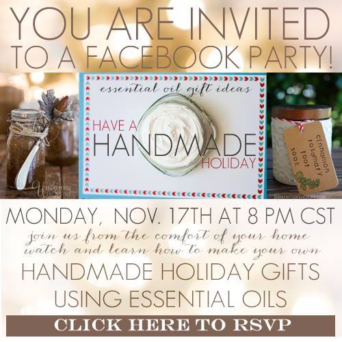 Homemade Holiday Facebook Party