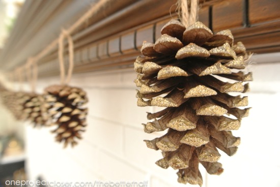 pine-cone-banner-Thanksgiving-Mantel-one-project-closer