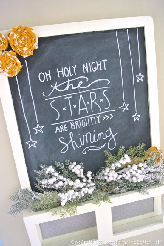 holiday-home-tour-2014-Ikea-hack-chalkboard