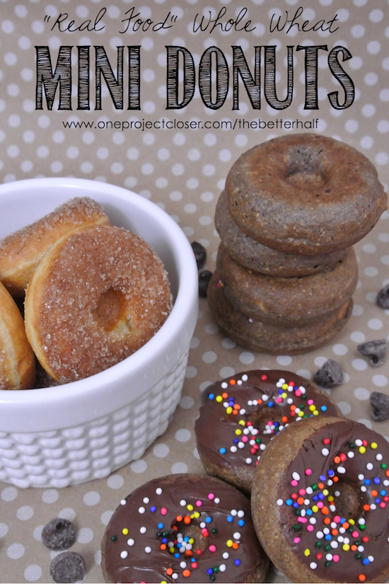 Real-food-whole-wheat-donuts-from-One-Project-Closer