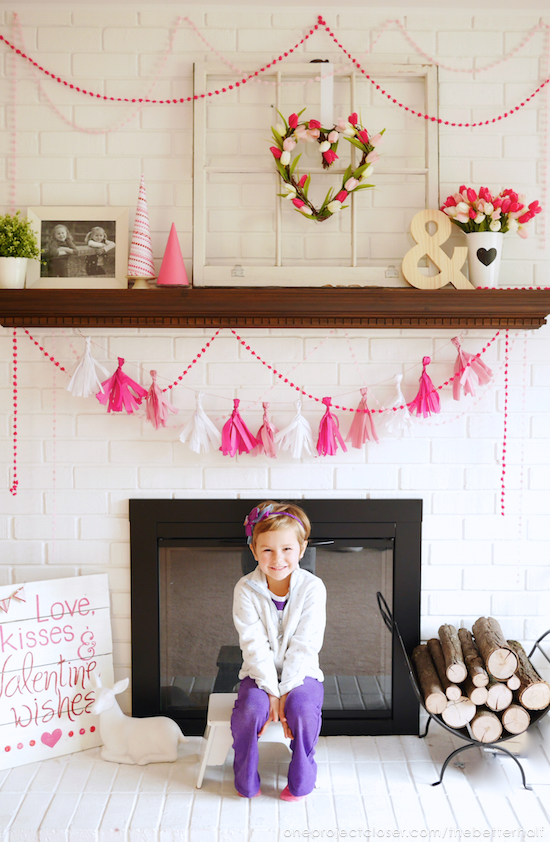 Easy DIY Tissue Garland from One Project Closer