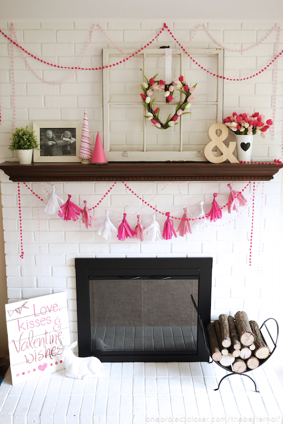 Easy DIY Tissue Garland from One Project Closer