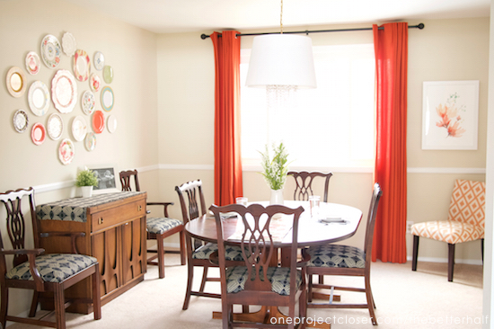 Dining Room Makeover from One Project Closer