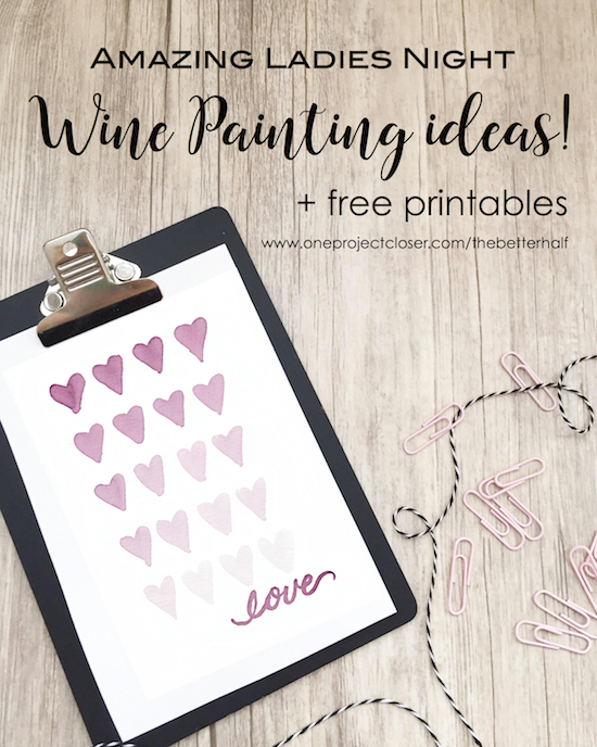 Paint With Wine from One Project Closer