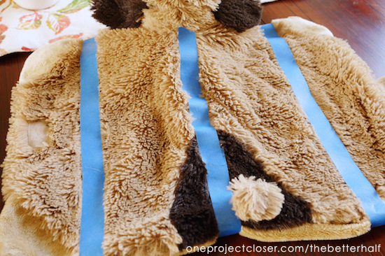 Turn a pillow pet into a weighed lap pad from One Project Closer