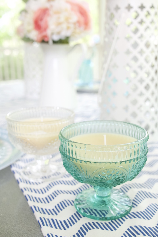 DIY citronella candles