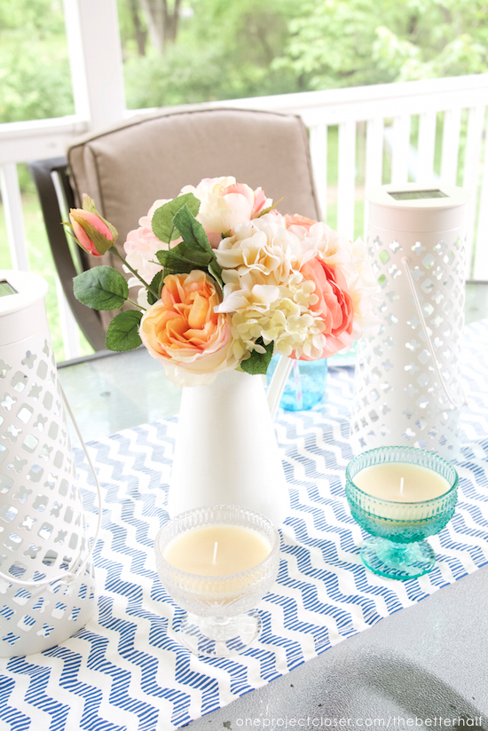 diy citronella candles from One Project Closer